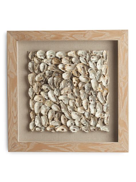 Oyster Shell Wall Art Home Tjmaxx Oyster Shells Decor Seashore