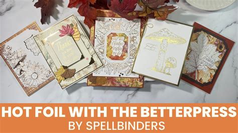 BetterPress Hot Foilingl With The Spellbinders Glimmer Machine 5