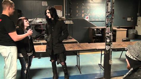 Andy Biersack Black Veil Brides Interview At Sokol Auditorium Backstage Entertainment Youtube