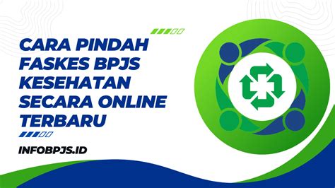 Cara Pindah Faskes BPJS Kesehatan Secara Online Terbaru INFO BPJS