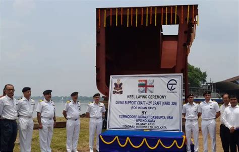 Indian Shipyard Holds Keel Laying Ceremony For The Second Diving