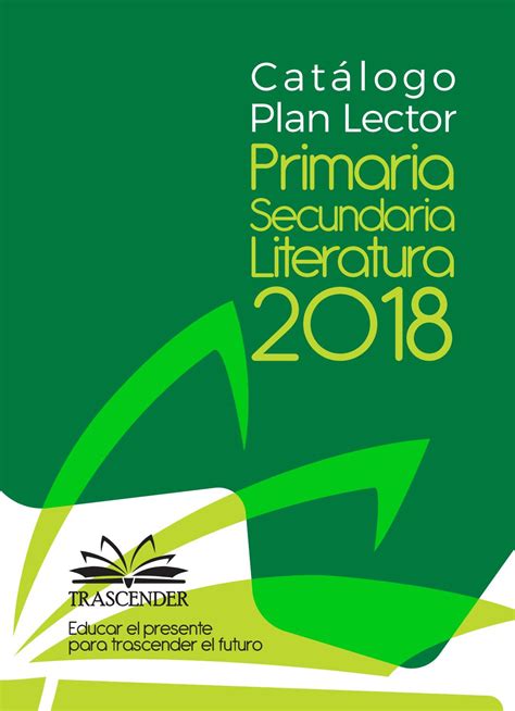 Cat Logo Plan Lector Primaria Secundaria Literatura By Trascender