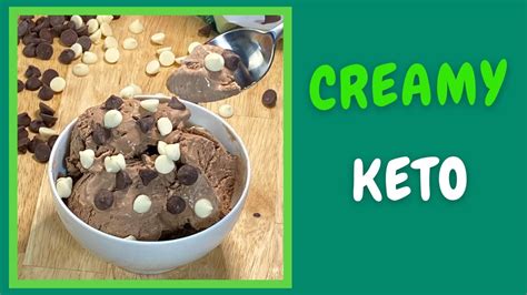 This Keto Chocolate Ice Cream Recipe Is Super Creamy No Ice Cream Machine Required Youtube