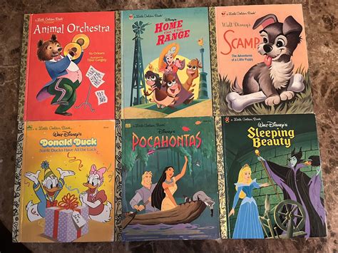 Lot Of 6 “little Golden Books” Ebay