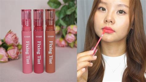 2022 NEW ETUDE HOUSE Fixing TINT 10 11 12 Swatches Lululand YouTube