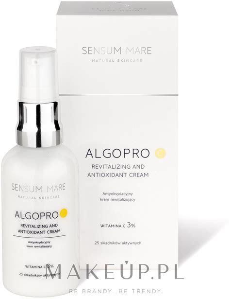 Sensum Mare Algopro C Revitalizing And Antioxidant Cream