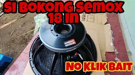 UNBOXING SPEAKER TUM 18 INCH