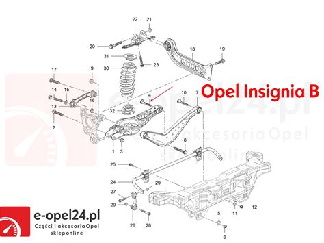 Śruba mimośrodowa dolnego wahacza tył Insignia A B e opel24 pl