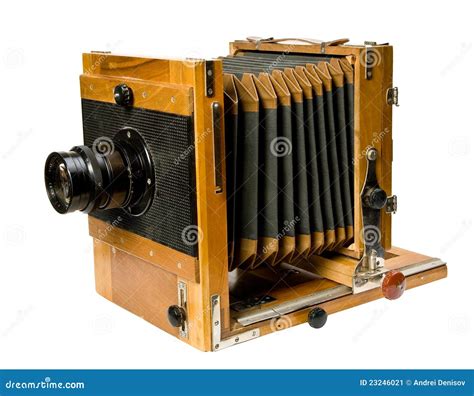 Oude Houten Camera Stock Afbeelding Image Of Fotografie 23246021