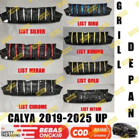 Jual Grill Bumper Depan Calya Up Front Grille Apollo