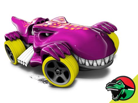 T Hunted Novas ilustrações das embalagens da Hot Wheels