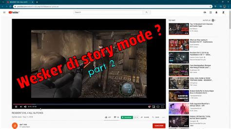 Kupas Tuntas Video Glitch Resident Evil 4 Dari Subscriber Part 2