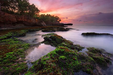 Wallpaper 2000x1333 Px Clouds Landscape Long Exposure Moss