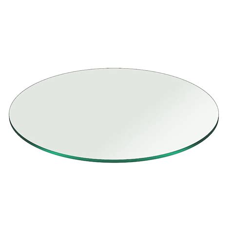 Amazon Inch Round Glass Table Top Thick Pencil Polish