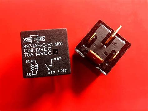 897 1AH C R1 M01 12VDC Relay SONG CHUAN Brand New Switches