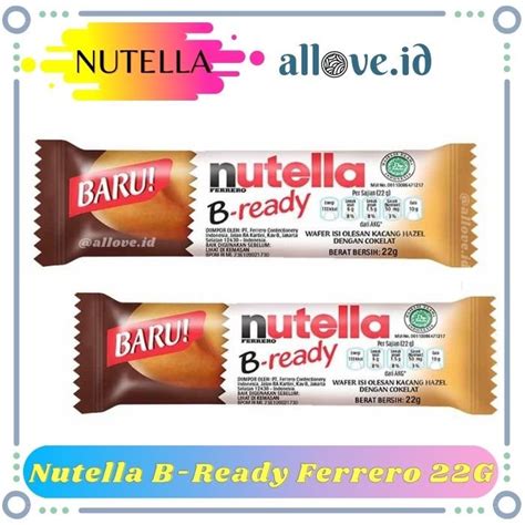 Jual Nutella B Ready Ferrero Gr Shopee Indonesia