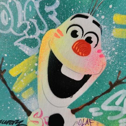 Peinture Olaf par Kedarone Carré d artistes