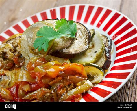 Confit Byaldi Variation On The Traditional French Dish Ratatouille