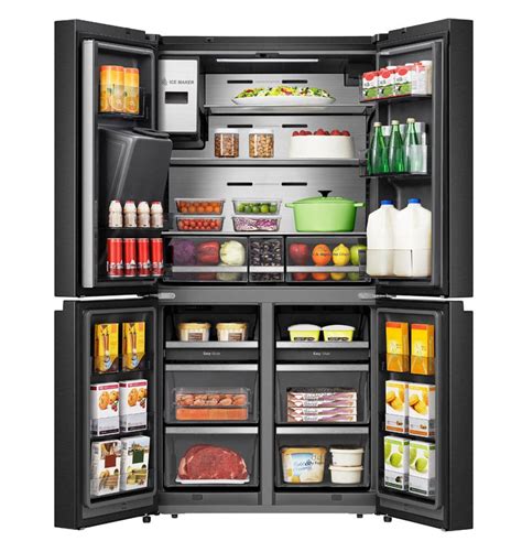 Hisense 541l Smart Touchscreen Multi Door Refrigerator H750fsb Ids