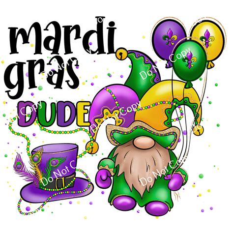 Colorsplash Ultra Transfers Mardi Gras Dude Cf