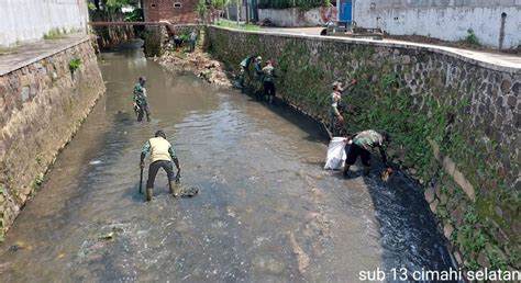 Mengawali Tahun Satgas Citarum Sektor Tetap Konsisten Jaga