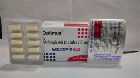 Molnupiravir Capsule 200mg At Rs 630 Stripe Pharmaceutical Capsules