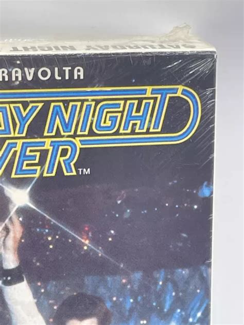 SEALED SATURDAY NIGHT Fever VHS 1994 John Travolta Bee Gees New