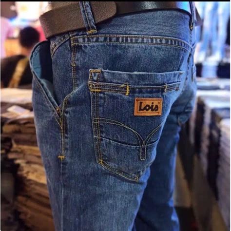 Jual Promo Cuci Gudang Celana Panjang Jeans Pria Lois Terlaris Termurah