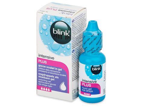 Gotas Oculares Blink Intensive Plus Gel 10 Ml Lentes De Contacto Es