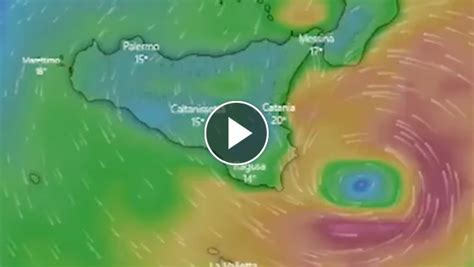 Maltempo In Sicilia Cos L Uragano Apollo Sta Colpendo L Isola Le