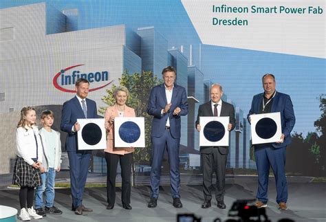 Infineon Setzt Spatenstich F R Neues Werk In Dresden Gemeinsam Mit Eu