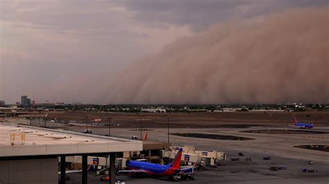 Haboob Dust Storm Overtakes Phoenix Az 8 2 2018 Youtube