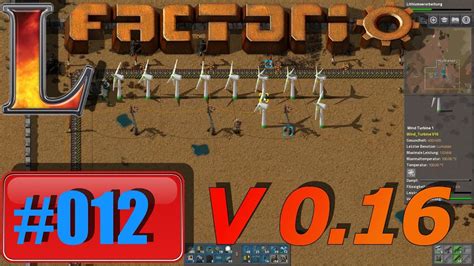 Factorio V 0 16 012 Let s Play Deutsch Modpack Ob Windräder