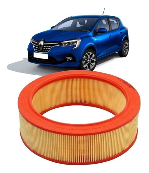 Filtro De Ar Renault Logan Sandero 1 6 8v Hi Flex K7m Parcelamento