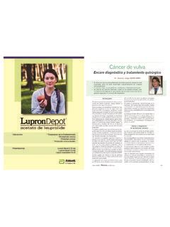 INDEX Cáncer de vulva LUPRON LIBRE Dr Gustavo Jorge index c 225