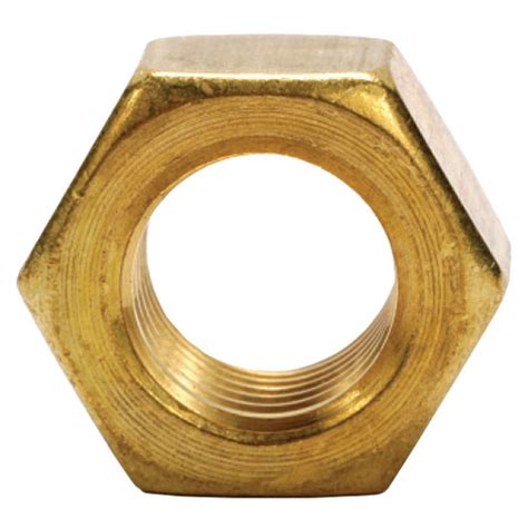 #10-32 Hex Nut, Brass - Hi-Line Inc.