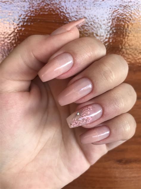 Unhas Bailarina Rosé Nails inspiration Nails Rose nails