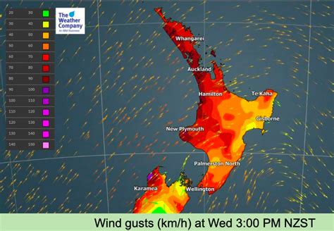 Nz’s Severe Weather Risks Next Few Days In 8 Maps 2 Animations Weatherwatch New Zealand S