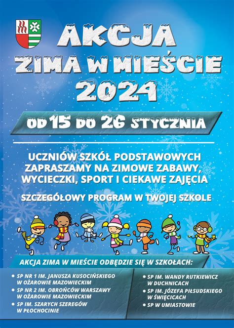 Akcja Zima w mieście 2024 Serwis Gminy Ożarów Mazowiecki