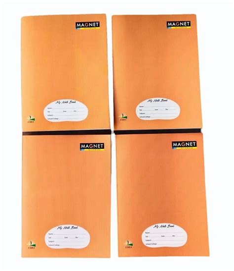 Glue Bound Laminated Paper Cover Notebook Size A At Rs In Ahmedabad