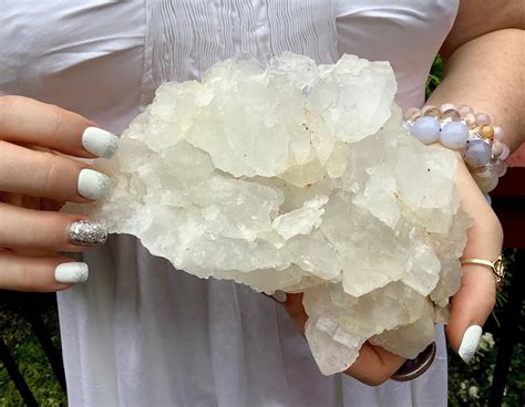 Quartz Himalayan Nirvana Glacial Ice Lb Oz Cluster Long