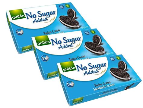 Gullon No Sugar Added Twins Cocoa Sandwich Cookies Ubuy South Africa