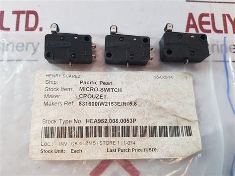 CROUZET 83 160 0 MICRO SWITCH Aeliya Marine