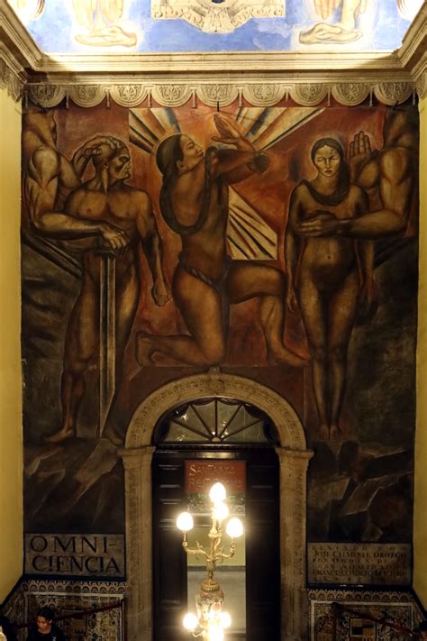 Omnisciencia José Clemente Orozco 1925 Casa de los Azulejos México