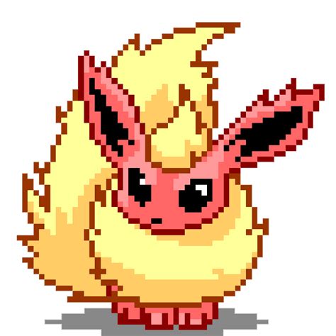 Pin by Rachel Reese on Pokémon Artworks | Pokemon flareon, Pixel art ...