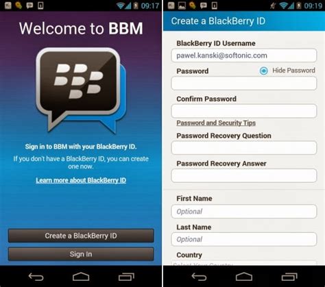 Blackberry Messenger Llego A Android