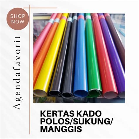 Jual Kertas Sukung Kertas Sampul Buku Sekolah Kertas Manggis Shopee