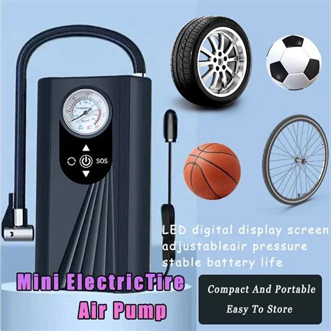 Ik Pompe Air Num Rique Sans Fil Portable Gonfleur Compresseur Voiture V