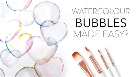 Watercolour Bubbles Made Easy This Didn T Go As I Expected YouTube