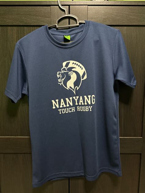 Nyjc Touch Rugby Cca Warm Up Dri Fit T Shirt Nanyang Junior College